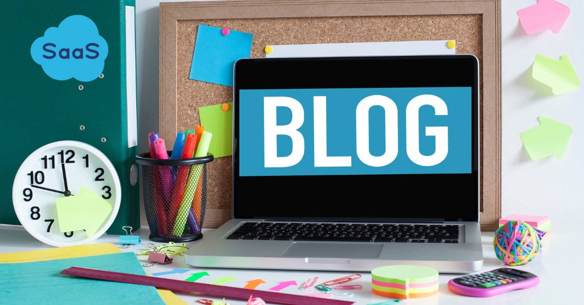 Write SaaS blog articles - Featured image