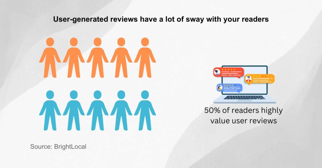 Writing product roundup posts - Provide social proof