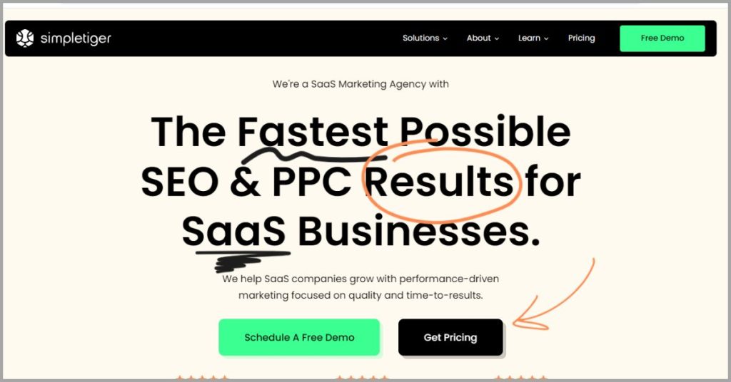Best saas seo agencies - Simpletiger